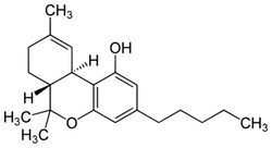 image of tetrahydrocannabinol